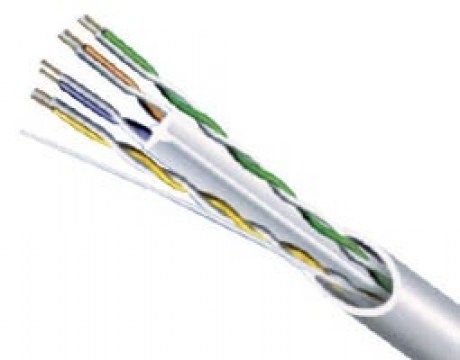 ΚΑΛΩΔΙΟ LAN UTP CAT6 23AWG 4P ΜΟΝΟΚΛΩΝΟ 305m DAH SAN